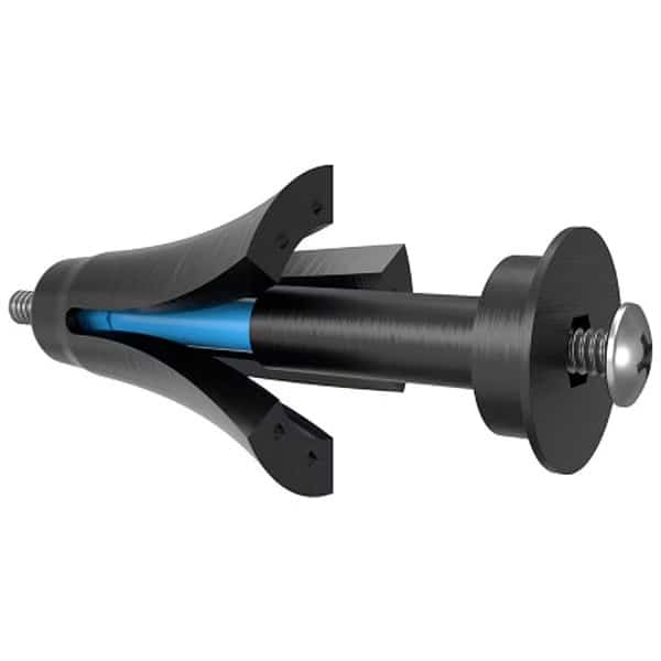 MASTER Anchor Wall Anchor, 3-1/2" L, Plastic, Not Rated Tension Strength, 100 PK