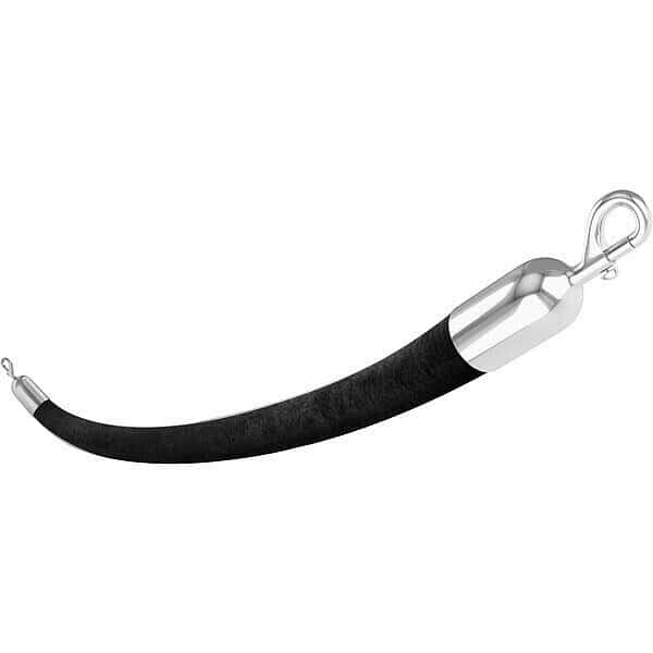 Barrier Rope, Velour, 6 ft L