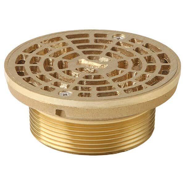 Light Commercial - Light Duty Grate, Nickel Bronze, 3", NPT