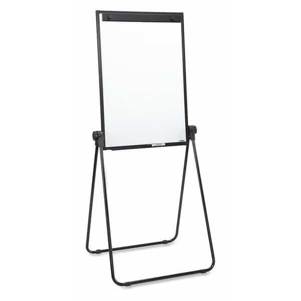 Dry Erase Easel, 2 Side, Melamine Surface