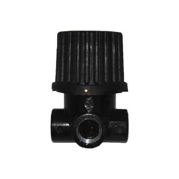 Pressure Regulator, 1/4"Outlet, 1/4" Gauge