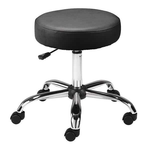 Lorell Backless Pneumatic Height Stool