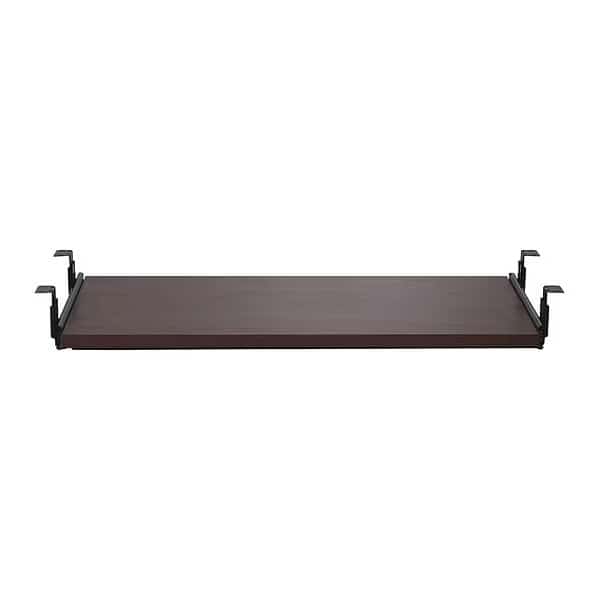 Lorell Mahogany Laminate Keyboard Tray