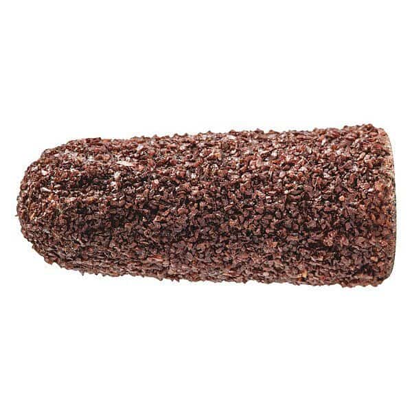 1/4" x 5/8" POLICAP Abrasive Cap - Shape L - Aluminum Oxide - 80 Grit