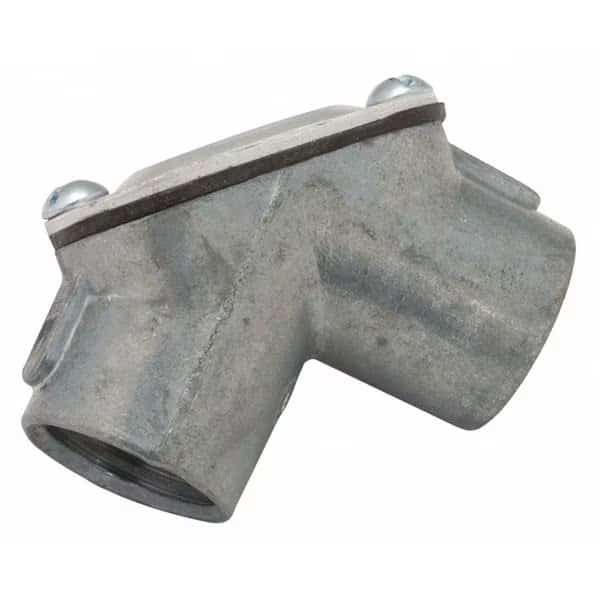 Handy Ell Coupling,Rgd,90,1-1/4,Zinc, Mfr#: 2655, RACO