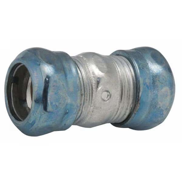 Emt Compr Coupling, Raintight, 2-1/2, Steel, RACO, Mfr# 2950RT