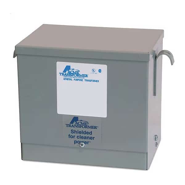 Low Voltage Distribution Transformer, 6 kVA, NEMA 3R, 115°C, 120/208V, 600V