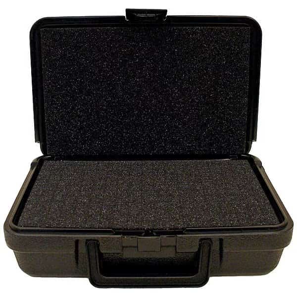 Black Protective Case, 10-1/2"L x 7"W x 3"D