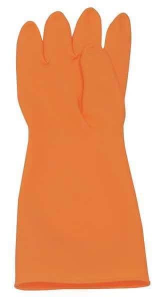 Chem Resistant Gloves,Orange,Sz 7,PR, Mfr#: AK1815/O/7, HONEYWELL