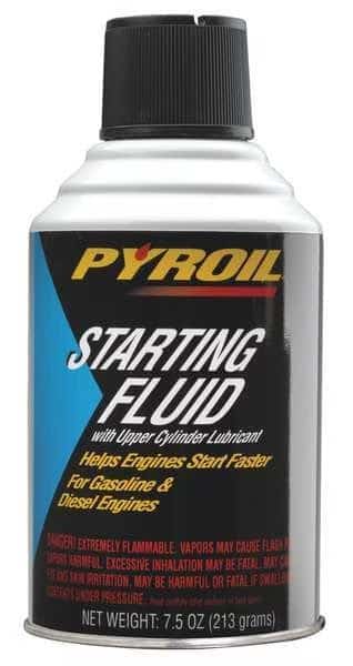 Starting Fluid, 7.5 Oz., Pyroil, Mfr#: PYSFR7.5