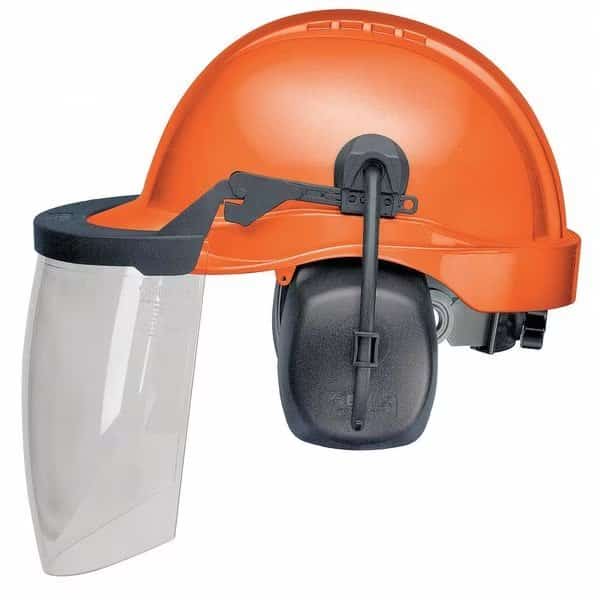 Loggers Helmet,Type 1, Class C,Orange, Mfr#: CU-30L-V, ELVEX