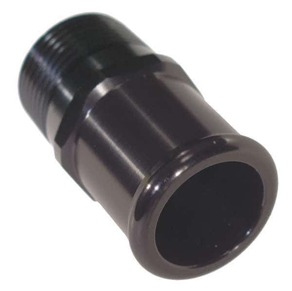 Hose Adapter, I.D. 1 1/4 In, Size 1 In NPT