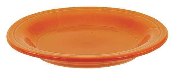 Plate, 6-3/8", Ceramic Blue, Orange, Rose, Sage, Teal, Yellow PK36