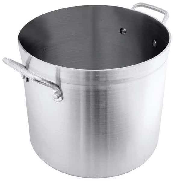 Heavy Duty Stock Pot,20 qt,Aluminum, Mfr#: HPOT20, CRESTWARE