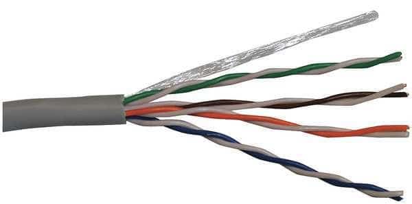 Cable, Cat 5e, 24 AWG, 100 ft, Blue, CAROL, Mfr# CP5.30.07