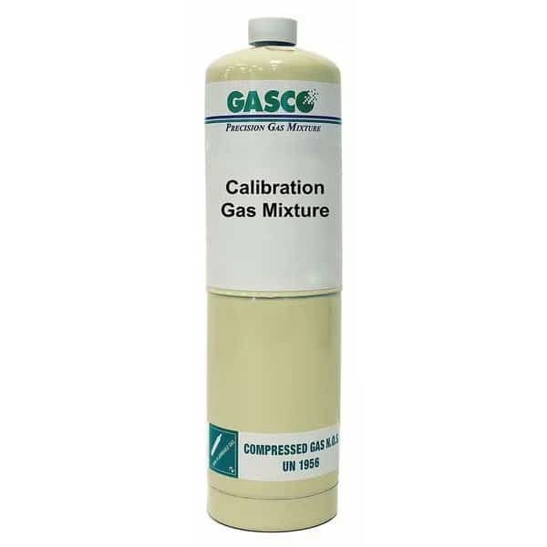 Calibration Gas, Air, Isobutane, 17 L, CGA 600 Connection, +/-5% Accuracy, 240 psi Max. Pressure