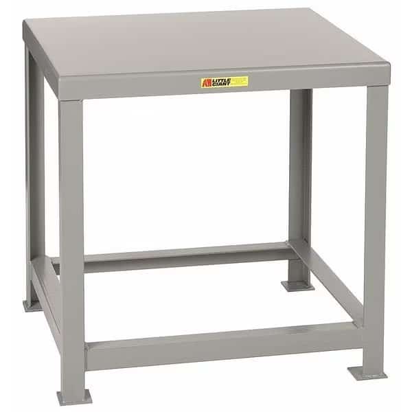 Fixed Work Table, Steel, 48" W, 30" D