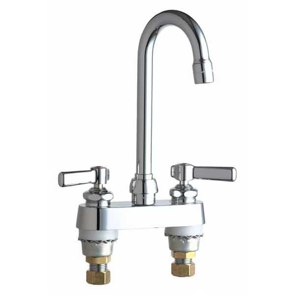Manual Bar/Pantry Faucet, 4" Mount, Chrome plated