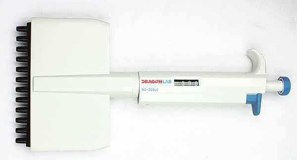 Pipette, Twelve-Channel, 50-300uL, ABS, Mfr#: 21R791, DLAB