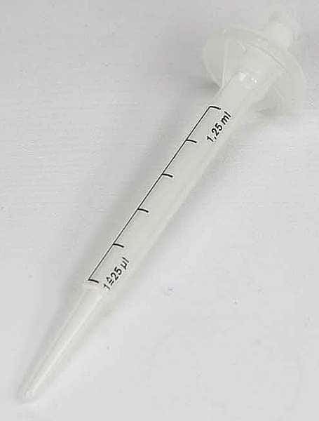 Piston Pe-Hd Cylinder, 1.25mL, PK100
