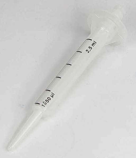 Piston Pe-Hd Cylinder, 2.5mL, PK100, DLAB, Mfr# 21R865