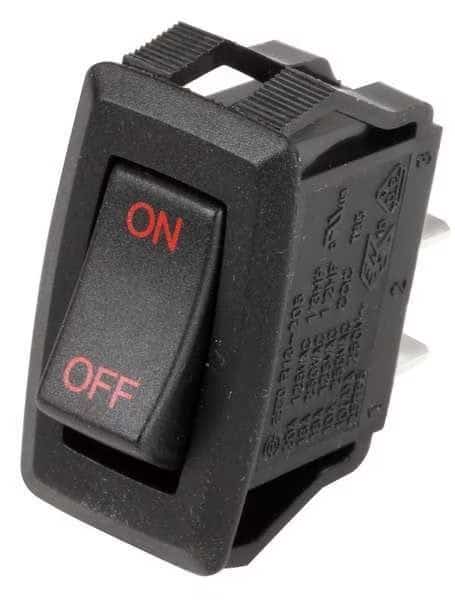 Switch, Rocker, 10A, 125V