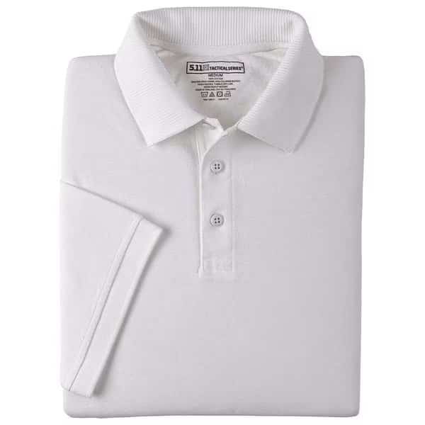 Professional Polo, M, White, 5.11, Mfr# 61166