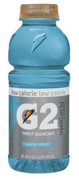 Low Calorie Sports Drink Glacier Freeze 20 oz., PK24