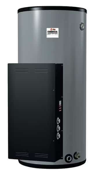 120 gal Commercial Electric Water Heater, Single, Three Phase 67.6 in H