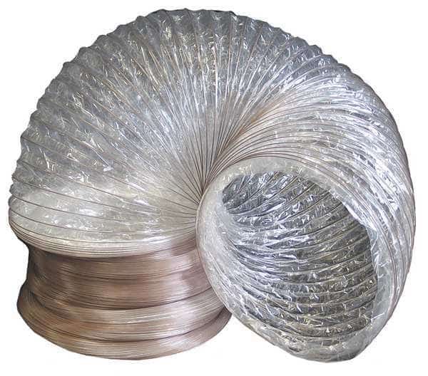 Flexible Duct 8 dia., Mylar, 25 ft. L