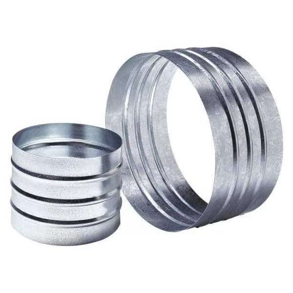 Duct to Duct Connector,Galv Stl,8 in, Mfr#: AM-CG08, AMERIC