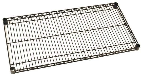 Wire Shelf, 21x24 in., Black Epoxy Coat