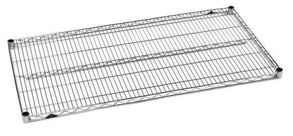 Wire Shelf, 21"D x 54"W, Silver