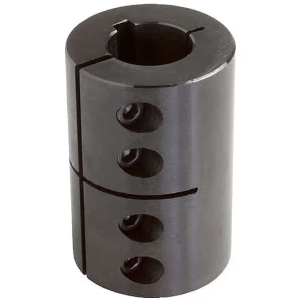 CC-100-100-KW Metric One-Piece Clamping Coupling Recessed Screw with Keyway