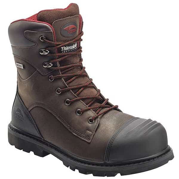 Hammer, Men's Composite Toe Leather Composite Toe Boots, Brown, 14, W, A7546