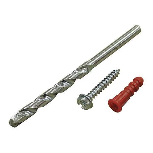Anchor Bolt Kit,10x1-1/4 Scw,1/4 Bit, Mfr#: A33002, JONES STEPHENS