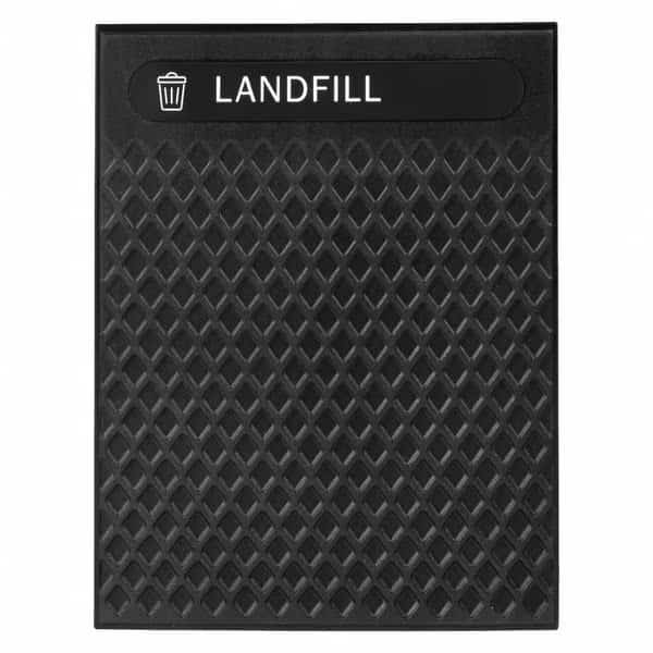 Panels, Fits 35 gal/41 gal, Black, PK4