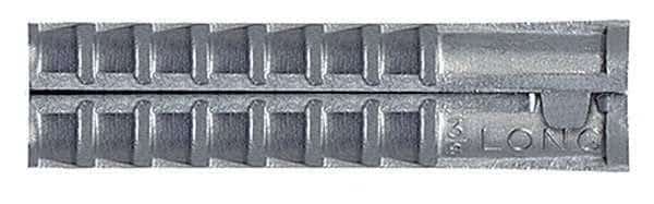 Sup-R Lag Long Lag Shield, 1/2" Dia, 1-3/4" L, Alloy Steel Plain, 25 PK