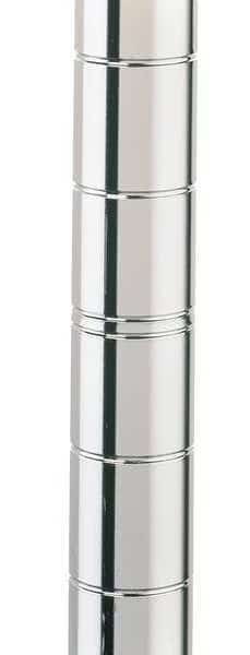 Add-On Shelf Post 86", Chrome, 2PK