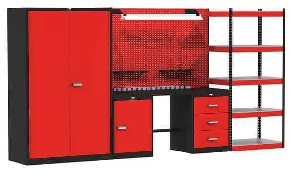 Mixed Modular Storage Unit, 132In, 12 ga.
