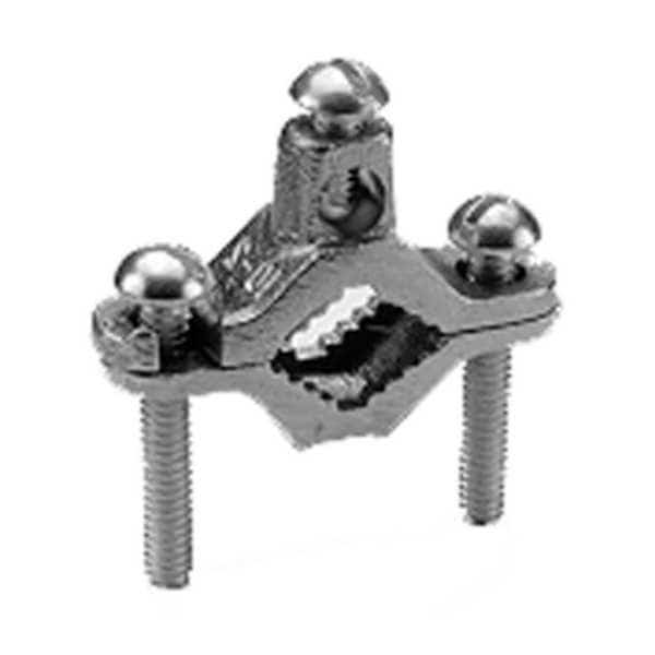 Pipe Ground Clamp, 10AWG, 3.63In, BURNDY, Mfr# C22D