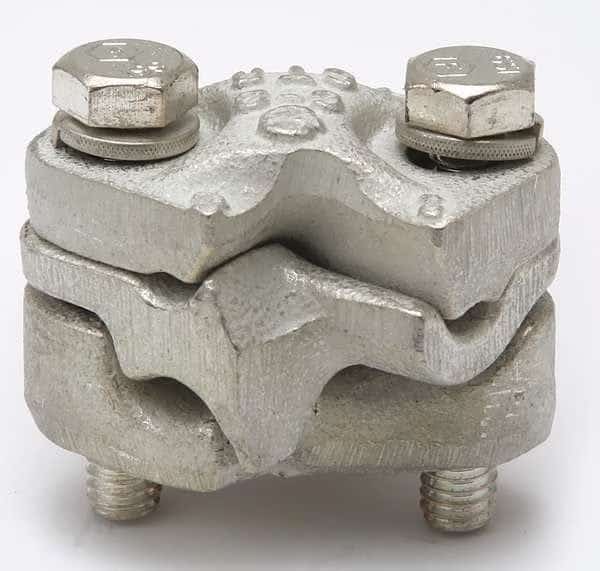 Mechanical Conn, Clamp, 4/0 to 1/0 AWG, BURNDY, Mfr# QPX282CY