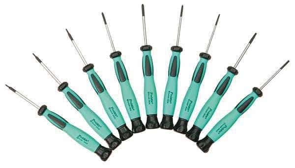 ESD Precision Screwdriver Set, Combo, 9 pcs