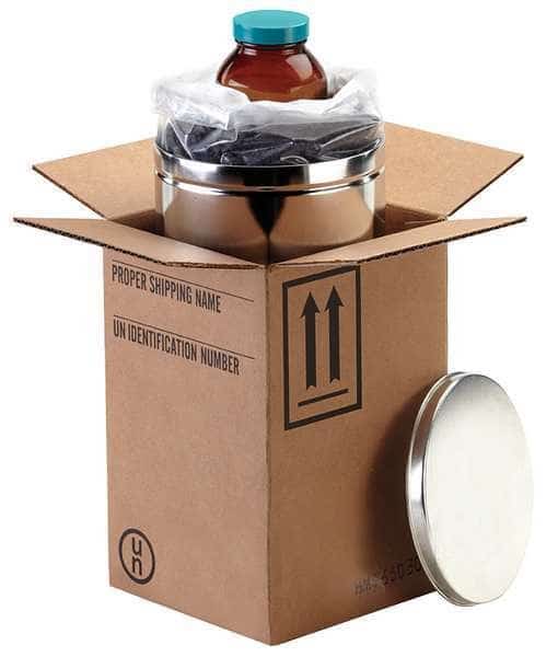 HAZMAT Shipping Kit, 16 oz. Bottle, PK4