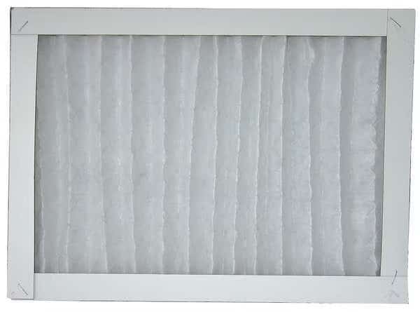 10x13x1 Pleated Air Filter, Blended Fiber, MERV 8, 0.3 micron