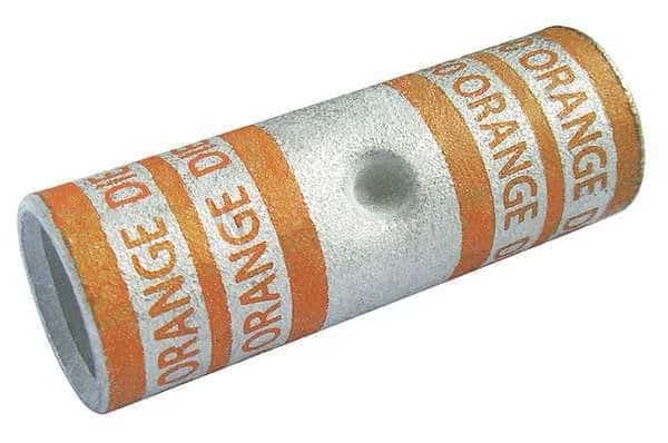 Crimp Wire Connector, 3/0 AWG Max, Orange, None Insulation, 600 V