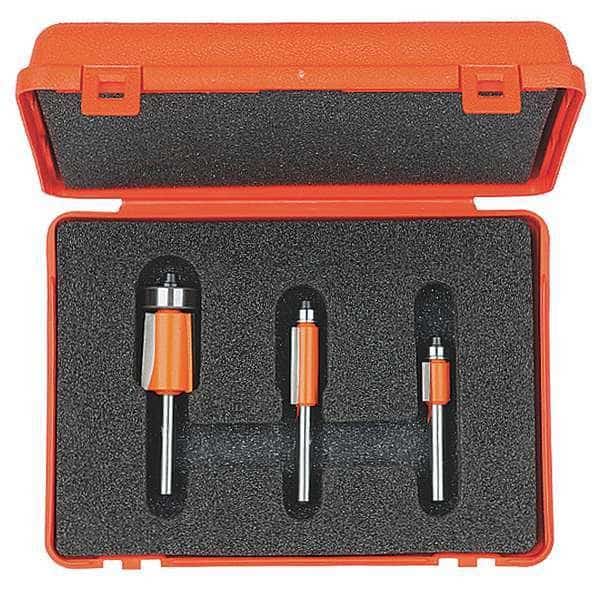 Flush Trim Router Bit, HW, 1/4 in, Cmt, Mfr#: 806.001.11