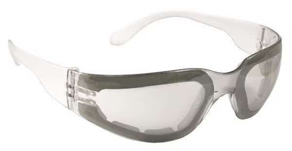 Mirage Foam, Safety Glasses Anti-Fog, Light Gray Lens, Full-Frame, Wraparound