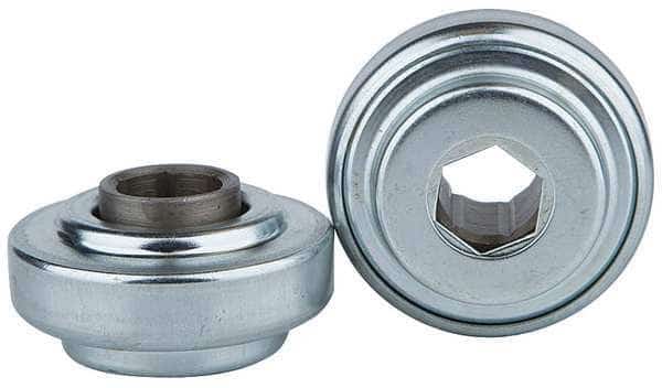 Hex Conveyor Bearing, 11/16 In., 2.321 In.