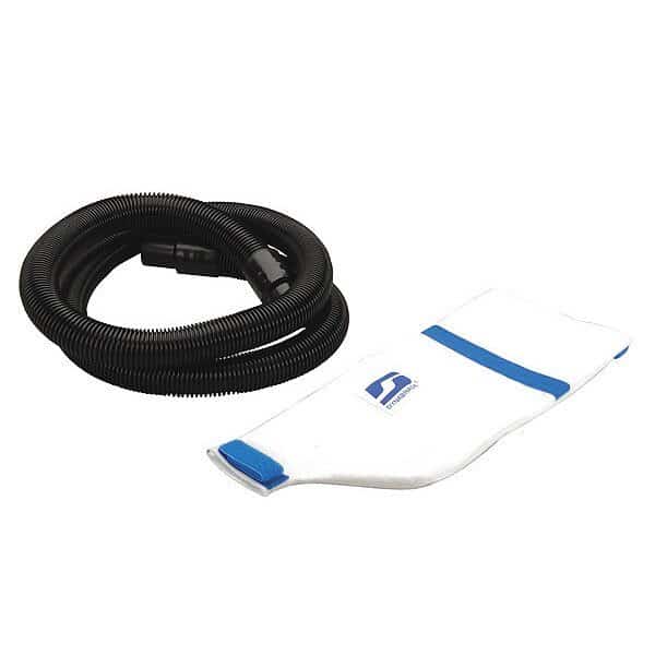 Vacuum Hose w/50683 Bag,1-1/4 In x 6 Ft., Mfr#: 54218, DYNABRADE